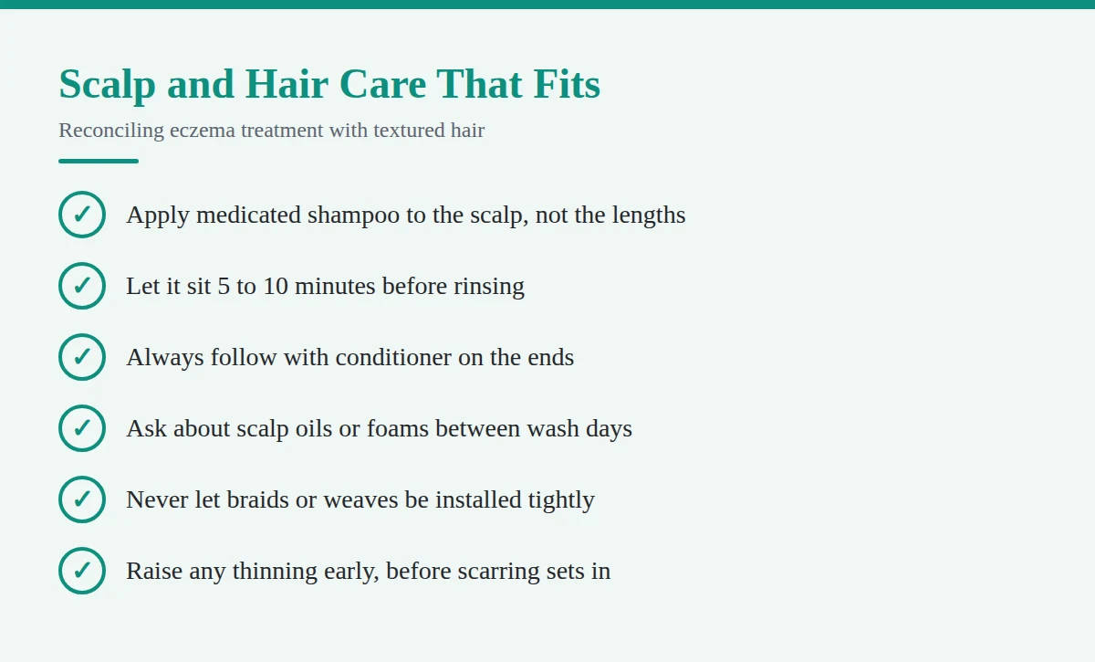 Summary card: Scalp and Hair Care That Fits
