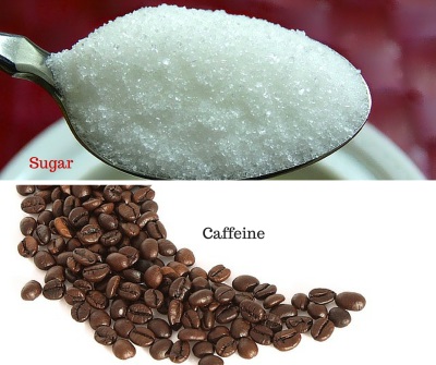 Sugar and Caffeine are stimulants in Eczema