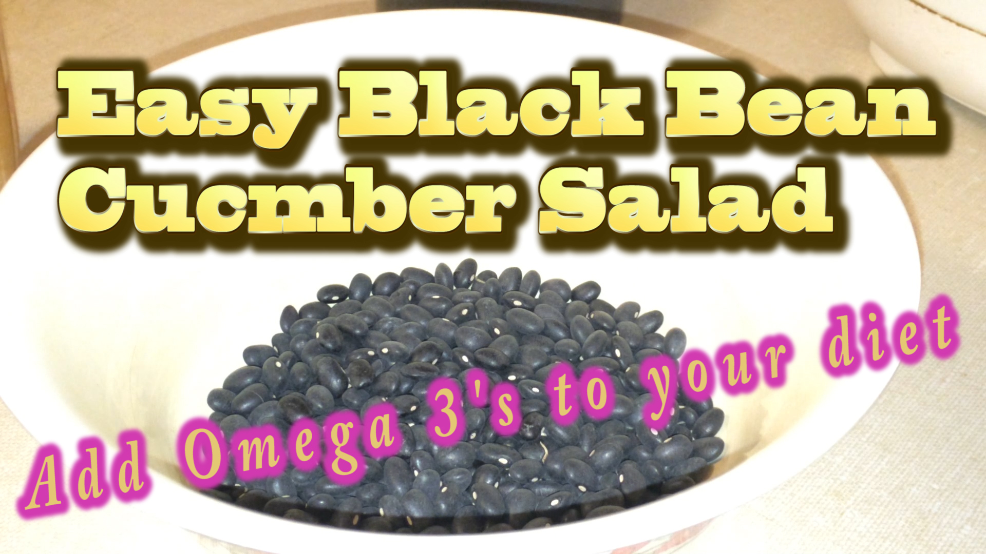 Include Black Bean Salad into your Eczema Diet