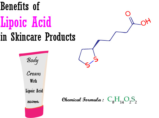 Benefits of Lipoic Acid in Skincare Products? Any Side Effects?